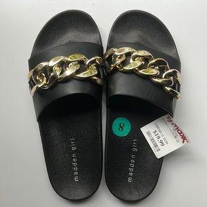 NWT Madden Girl Slides